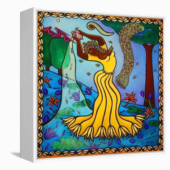 Oshun, 2011-Laura James-Framed Premier Image Canvas