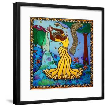 Oshun, 2011-Laura James-Framed Giclee Print