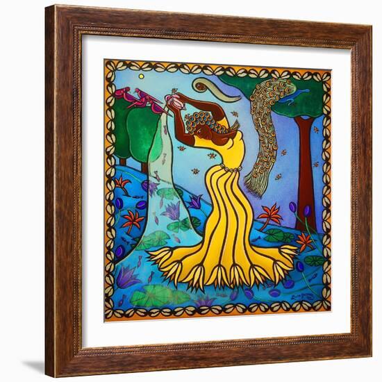 Oshun, 2011-Laura James-Framed Giclee Print