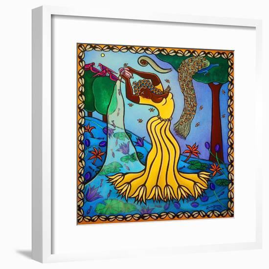 Oshun, 2011-Laura James-Framed Giclee Print