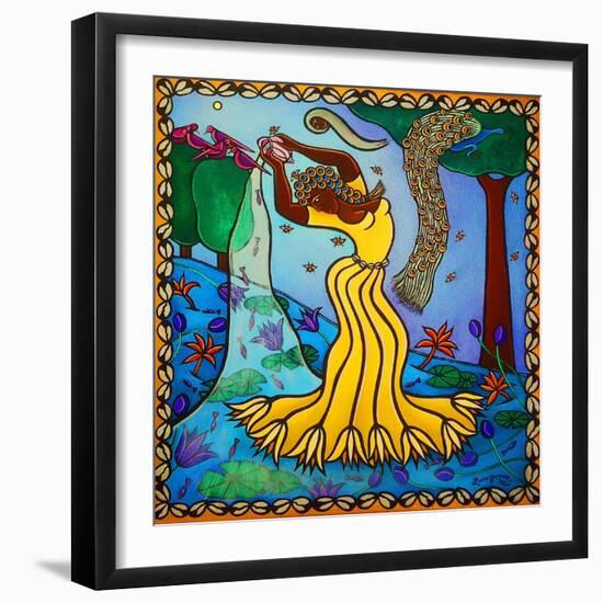 Oshun, 2011-Laura James-Framed Giclee Print