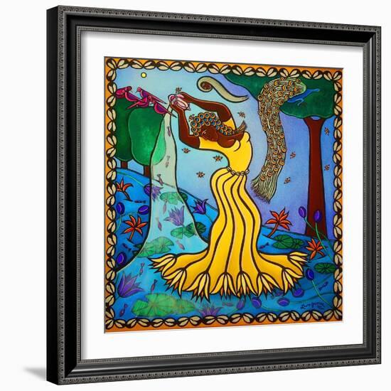 Oshun, 2011-Laura James-Framed Giclee Print