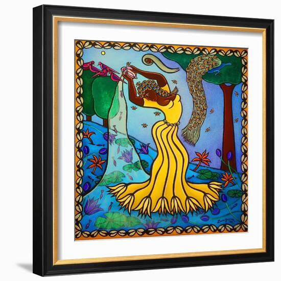 Oshun, 2011-Laura James-Framed Giclee Print