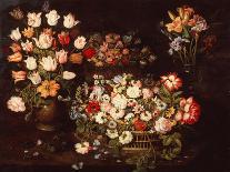 A Vase of Flowers, C. 1616-Osias The Elder Beert-Giclee Print
