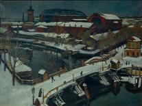 Winter Landscape, Petrograd, 1920-Osip Emmanuilovich Braz-Framed Giclee Print