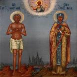 Saint Nino, Saint Dimitry of Rostov, Holy Martyr Lyubov, and Saint Mary of Egypt, 1904-Osip Semionovich Chirikov-Giclee Print