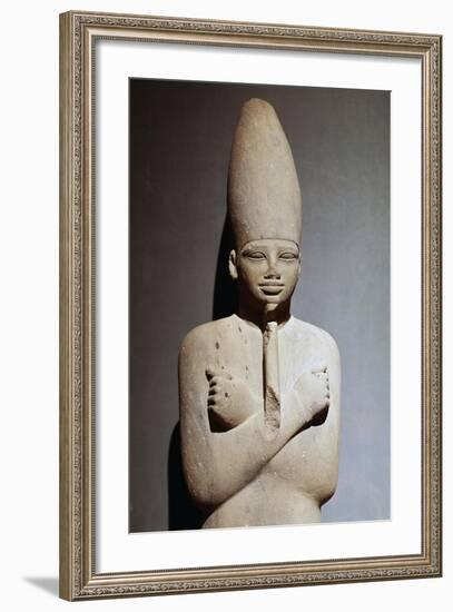 Osiriform Statue of Mentuhotep II-null-Framed Giclee Print