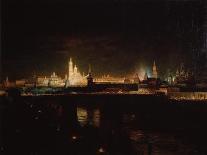 Illumination of the Moscow Kremlin, 1883-Oskar Adolfovich Hofman-Giclee Print