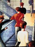 Stairs to the Bauhaus, 1932-Oskar Schlemmer-Framed Giclee Print