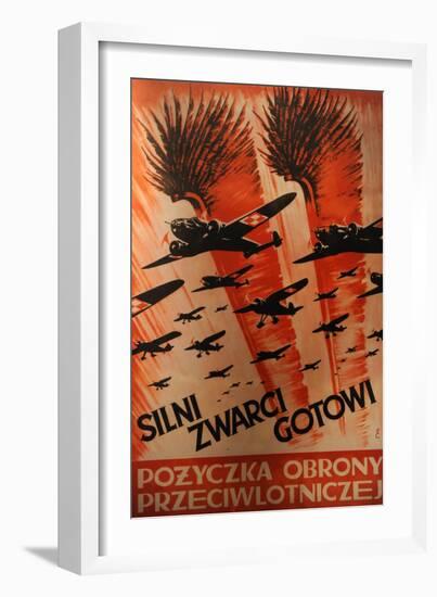 Oskar Schlinder Museum, Polish Propaganda Poster, 1939, Krakow-null-Framed Giclee Print