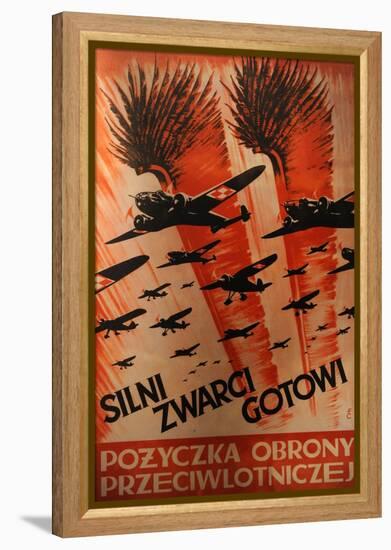 Oskar Schlinder Museum, Polish Propaganda Poster, 1939, Krakow-null-Framed Premier Image Canvas