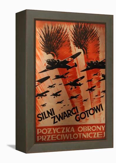 Oskar Schlinder Museum, Polish Propaganda Poster, 1939, Krakow-null-Framed Premier Image Canvas