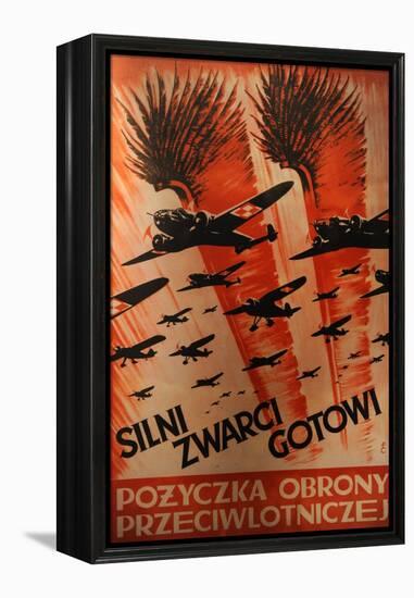 Oskar Schlinder Museum, Polish Propaganda Poster, 1939, Krakow-null-Framed Premier Image Canvas