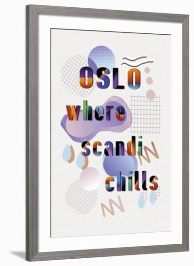 Oslo Chill-Amy Shaw-Framed Giclee Print