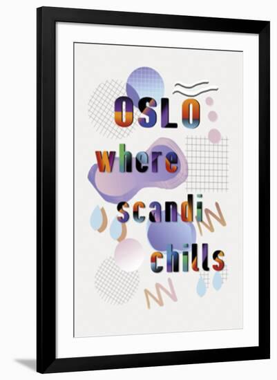 Oslo Chill-Amy Shaw-Framed Giclee Print