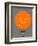 Oslo Orange Subway Map-NaxArt-Framed Art Print