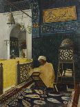Quran Reciting-Osman Hamdi Bey-Framed Premier Image Canvas