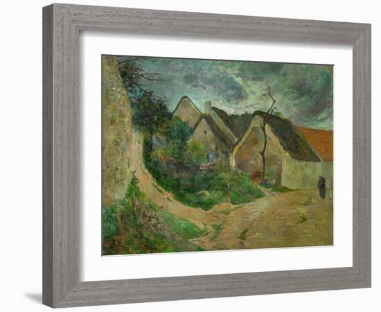 Osney, Mounting Road, 1883-Paul Gauguin-Framed Giclee Print