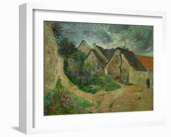 Osney, Mounting Road, 1883-Paul Gauguin-Framed Giclee Print