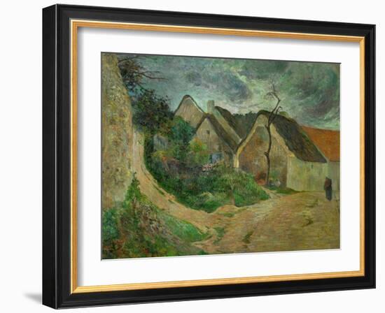 Osney, Mounting Road, 1883-Paul Gauguin-Framed Giclee Print