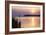 Ospreys at Sunset-Alan Hausenflock-Framed Photographic Print