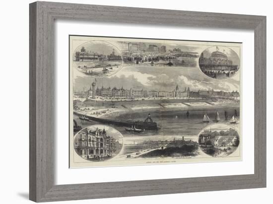 Ostend and its New Assembly Rooms-Thomas Sulman-Framed Giclee Print