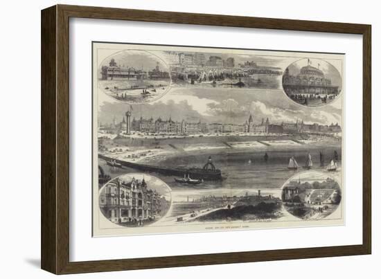 Ostend and its New Assembly Rooms-Thomas Sulman-Framed Giclee Print