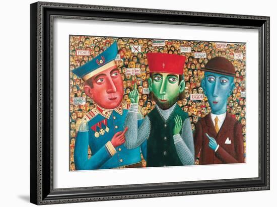 Ostentation, 1977-Tamas Galambos-Framed Giclee Print