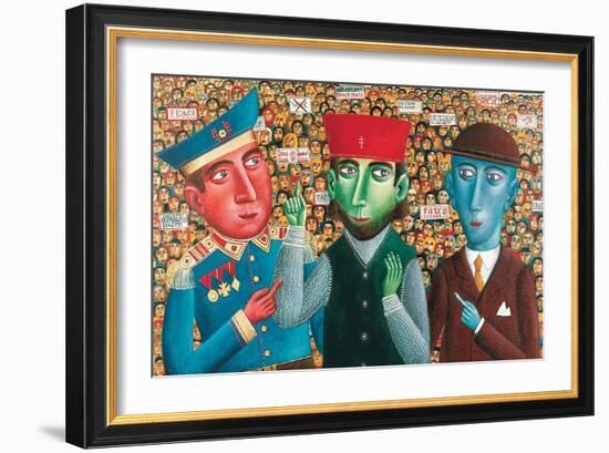 Ostentation, 1977-Tamas Galambos-Framed Giclee Print