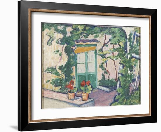 Osteria, Capri-Else Berg-Framed Giclee Print