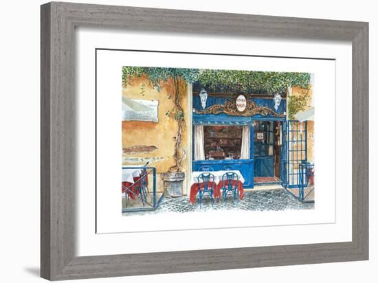 Osteria Margutta, Rome, Italy, 2013-Anthony Butera-Framed Giclee Print