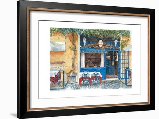 Osteria Margutta, Rome, Italy, 2013-Anthony Butera-Framed Giclee Print