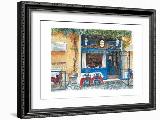 Osteria Margutta, Rome, Italy, 2013-Anthony Butera-Framed Giclee Print