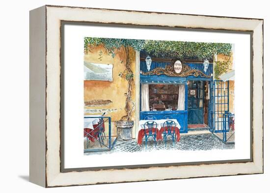 Osteria Margutta, Rome, Italy, 2013-Anthony Butera-Framed Premier Image Canvas