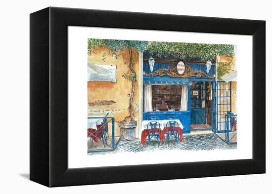 Osteria Margutta, Rome, Italy, 2013-Anthony Butera-Framed Premier Image Canvas