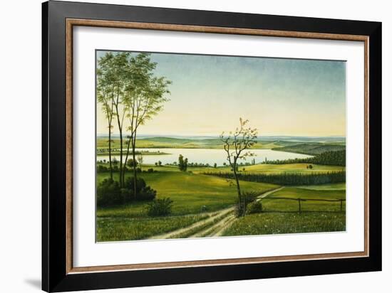 Osterseen, 1925-Georg Schrimpf-Framed Giclee Print