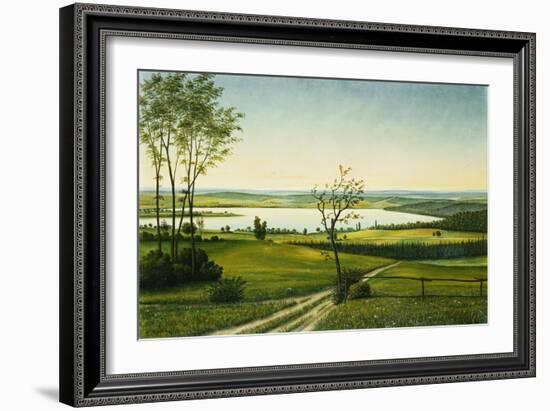 Osterseen, 1925-Georg Schrimpf-Framed Giclee Print