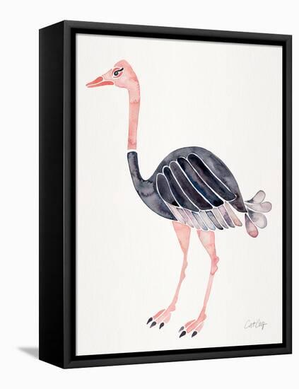 Ostrich-Cat Coquillette-Framed Premier Image Canvas