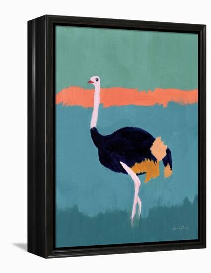 Ostrich-Pamela Munger-Framed Stretched Canvas