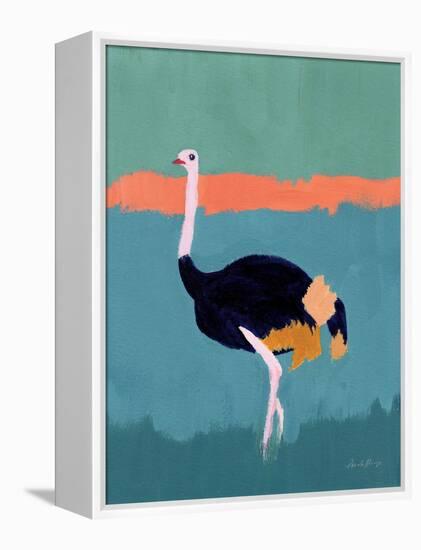 Ostrich-Pamela Munger-Framed Stretched Canvas