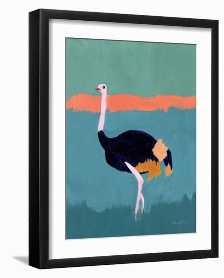 Ostrich-Pamela Munger-Framed Art Print