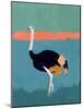 Ostrich-Pamela Munger-Mounted Art Print