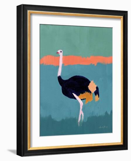 Ostrich-Pamela Munger-Framed Art Print