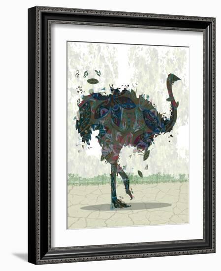 Ostrich-Teofilo Olivieri-Framed Giclee Print