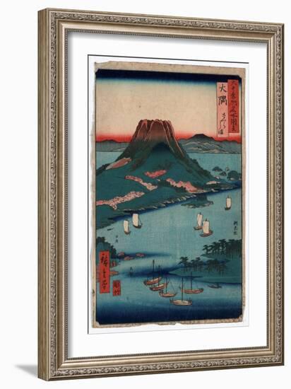 Osumi-Utagawa Hiroshige-Framed Giclee Print