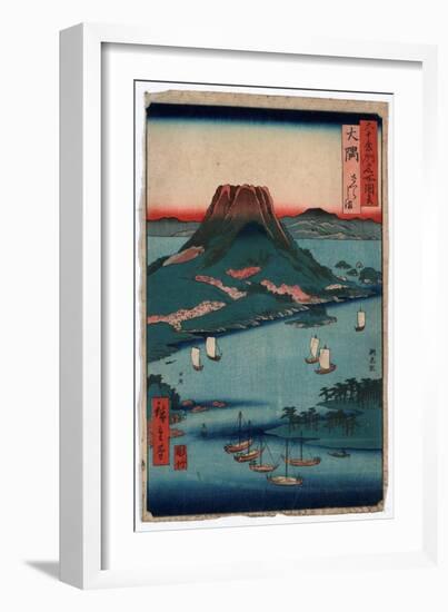 Osumi-Utagawa Hiroshige-Framed Giclee Print