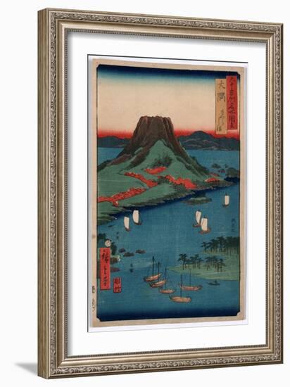 Osumi-Utagawa Hiroshige-Framed Giclee Print