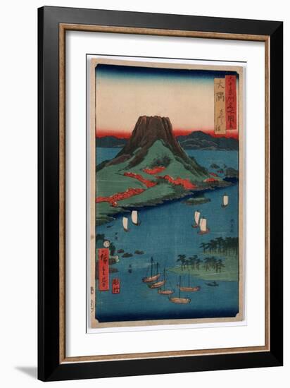 Osumi-Utagawa Hiroshige-Framed Giclee Print