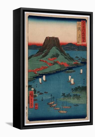 Osumi-Utagawa Hiroshige-Framed Premier Image Canvas