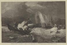 South Sea Whalers Boiling Blubber-Oswald Walters Brierly-Giclee Print